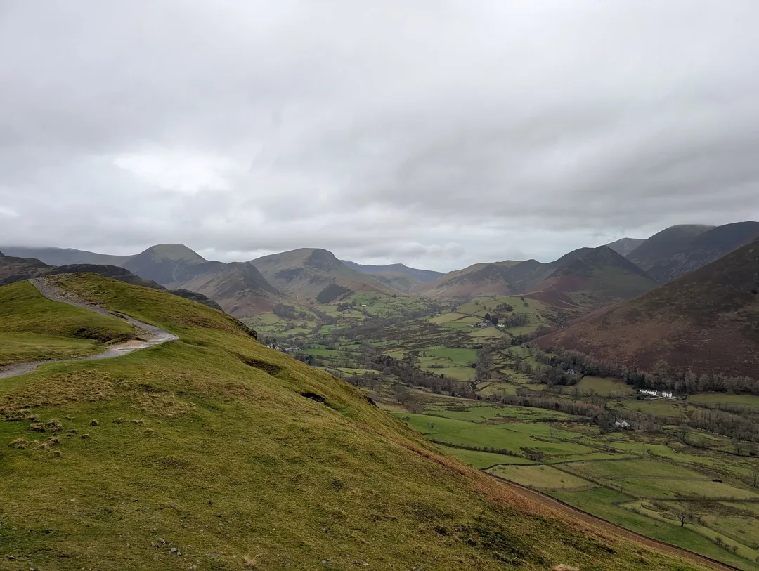 Newlands valley from Catbells