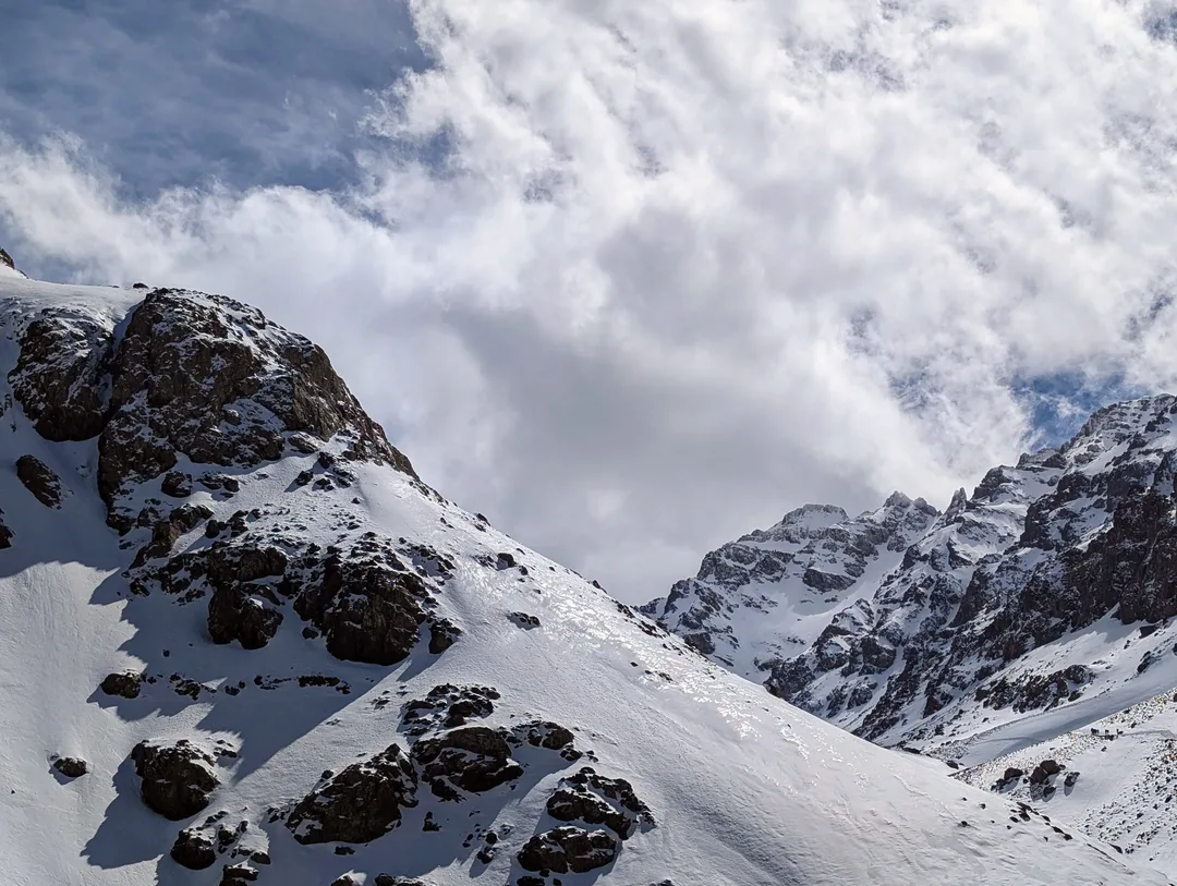 Snowy mountains